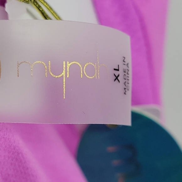 Mynah Womens Pink Aruba Sky Bra Bikini Swimsuit Top Size xl - Picture 11 of 12